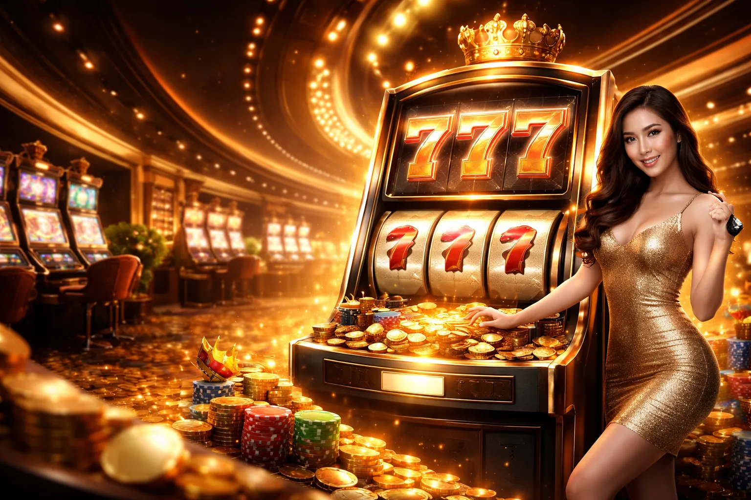Sảnh Casino trực tuyến sôi động tại daga88 z